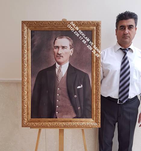 MAKAM ODASI ATAT�RK RESM� TABLOSU