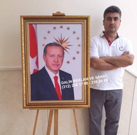 Makam Odas� Cumhurba�kan� Recep Tayyip Erdo�an Resmi