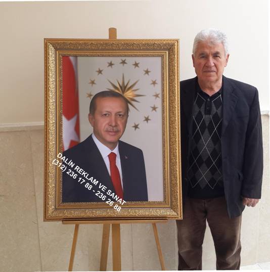 CUMHURBA�KANI RECEP TAYY�P ERDO�AN RESM� MAKAM ODASI ���N