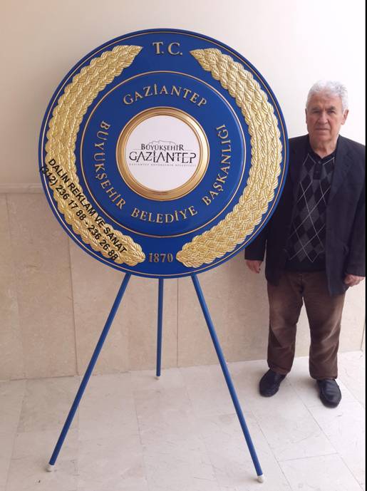 GAZ�ANTEP B�Y�K�EH�R BELED�YES� KOMPLE KABARTMA T�REN �ELENG�  110 CM �APINDA 2