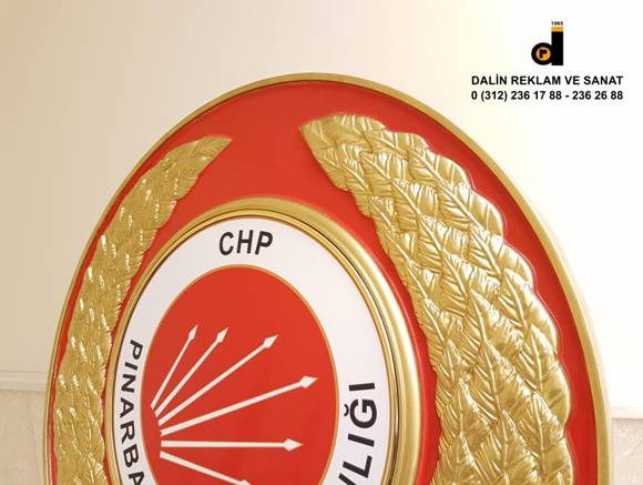 CHP �L�E BA�KANLI�I RESM� T�REN �ELENG� F�BERGLAS G�VDEL� 2