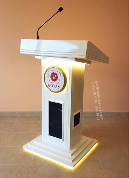 DAH�L� HOPARL�RL� KONU�MA K�RS�S� LED BEYAZ PARLAK LAKE 2024