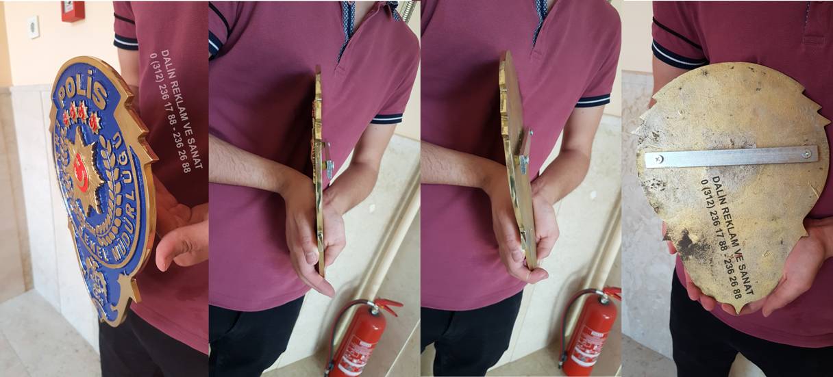 EMNİYET POLİS DUVAR AMBLEMİ 5
