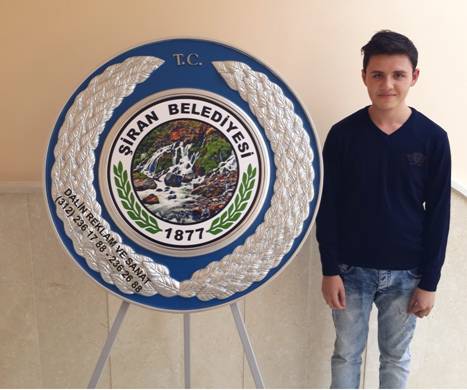 POLYESTER BELED�YE �ELENK G�M�� RENKL� YAPRAKLI