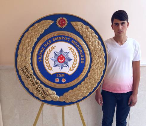 EMN�YET POLYESTER �ELENK YEN� AMBLEM �L�E EMN�YET M�D�RL���