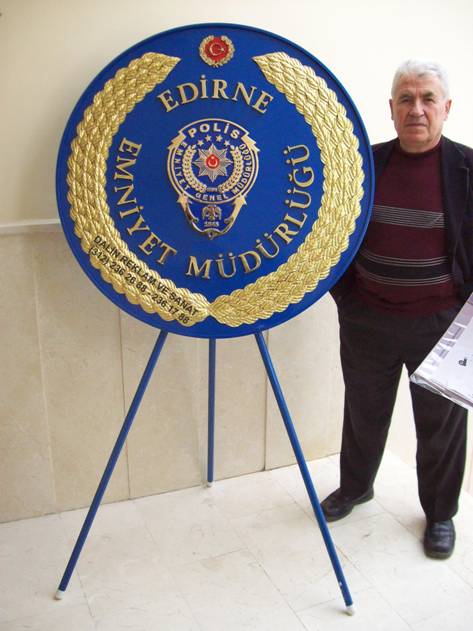 Emniyet M�d�rl��� Polis �elengi metal �elenk