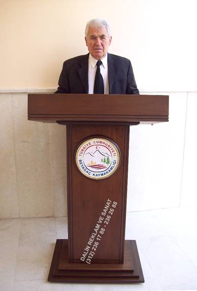 KONU�MA K�RS�S� KLAS�K MODEL KAYMAKAMLIK �ZEL AMBLEM