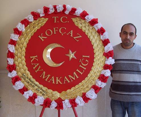 kaymakam cicekli ay yildizli