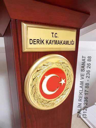 KONU�MA K�RS�S� LEVHASI VE AMBLEMLER