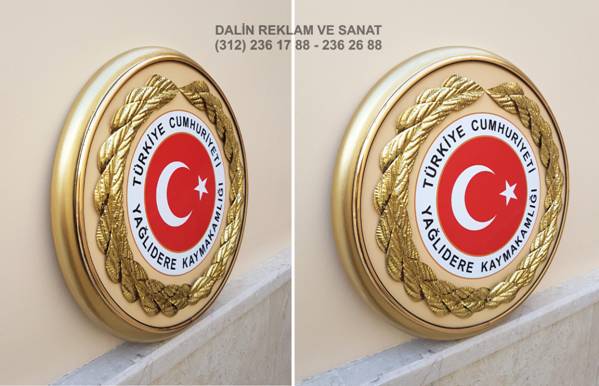 KONU�MACI K�RS�S� KABARTMA AMBLEM