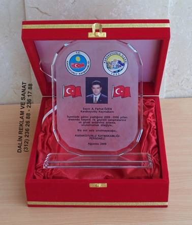 KRİSTAL PLAKET13