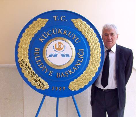 BELED�YE �ELENK 100 LIK KABARTMA TAR�H ALTTA YAPRAK ARASINDA A�IK MAV�