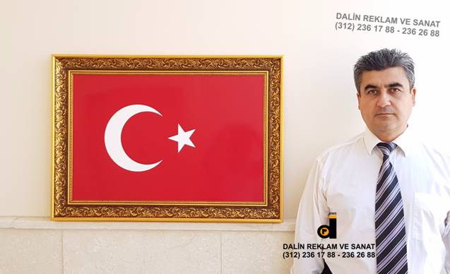 T�RK BAYRA�I TABLOSU �ER�EVE 7641