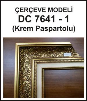 �ER�EVE MODEL�  DC 7641 - 1 KREM PASPARTOLU