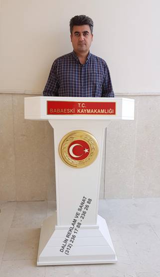 KREM LAKE BOYALI PR�ZMAT�K KAYMAKAMLIK KONU�MA K�RS�S�