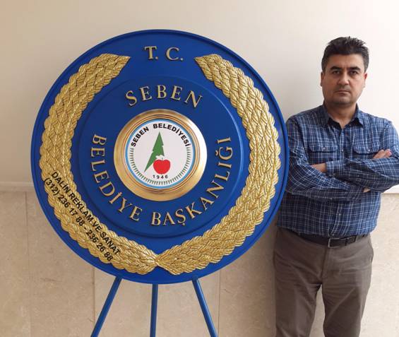 SEBEN BELED�YES� KOMPLE KABARTMA T�REN �ELENG�  100 CM �APINDA